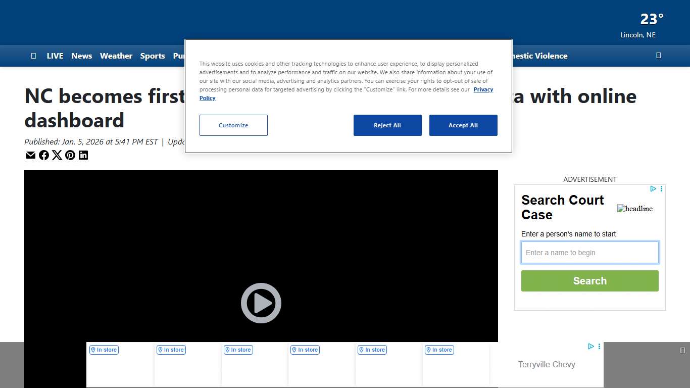 NC becomes first state to track prisoner reentry data with online dashboard